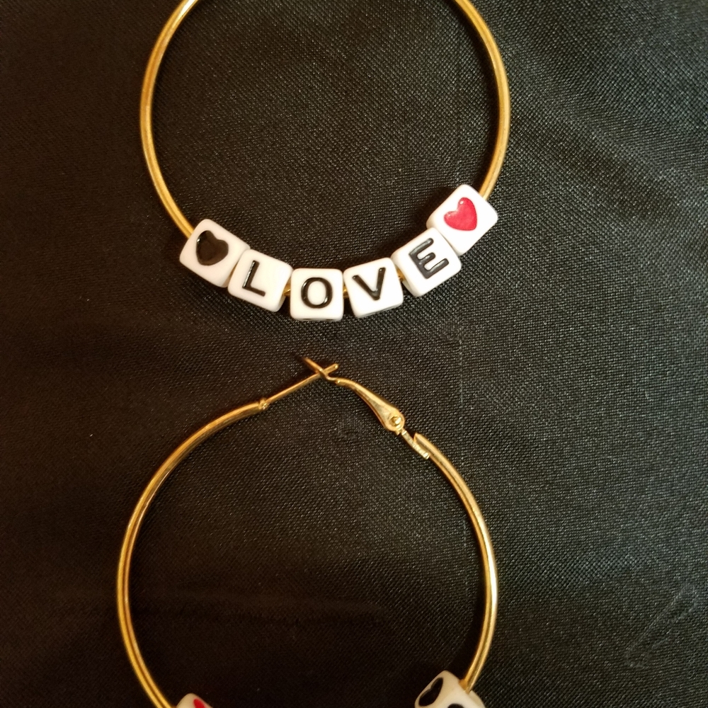 Womens bead earrings